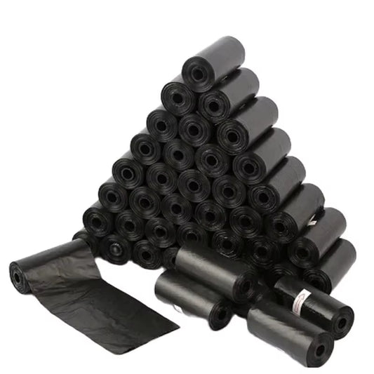 1-100Rolls Dogs Poop Bags Biodegradable Thicken Pets Outdoor Cleaning Poop Bag with Breakpoint Puppy Cat Pooper Scooper Bag Roll